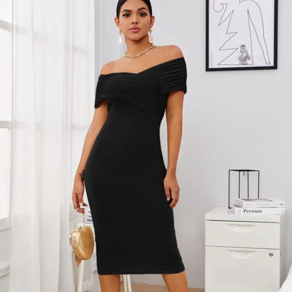 Off the shoulders dress